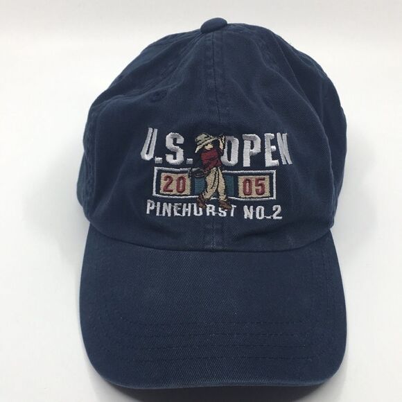 2005 US Open Pinehurst No.2 Baseball Cap Hat President’s Council 100% Cotton - Picture 9 of 16
